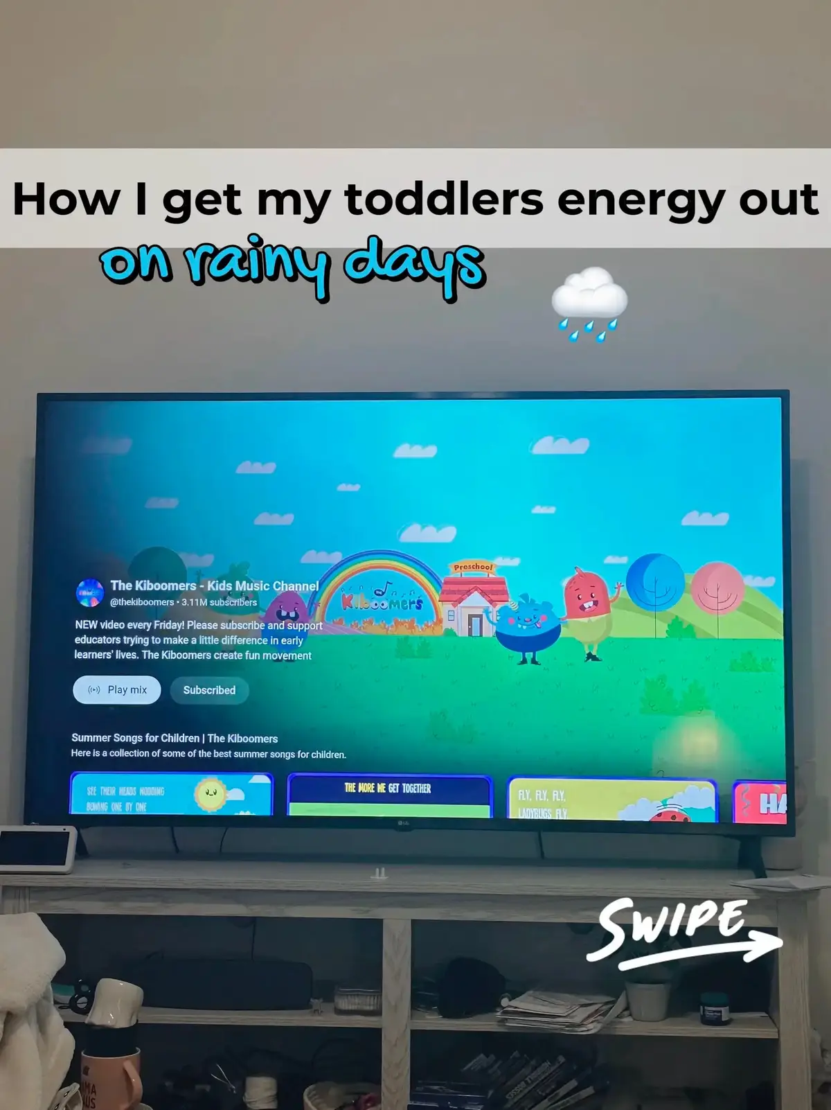 I found this channel a couple months ago and wanted to share! It's called the kiboomers on YouTube and it has so many fun activity videos for your littles! Dancing, the floor is lava, yoga, you name it! This is especially helpful on rainy days when we can go outside! What do you mamas do to get your littles energy out? BTW I post a ton of pregnancy/mom content on the app @Lemon8 US so you girlies should definitely check me out on there (🔗 to my lemon8 is on my page!) ☺️🍋 #toddlerplaytime #toddleractivityideas #toddlershows #toddlermom #lemon8us #lemon8partner