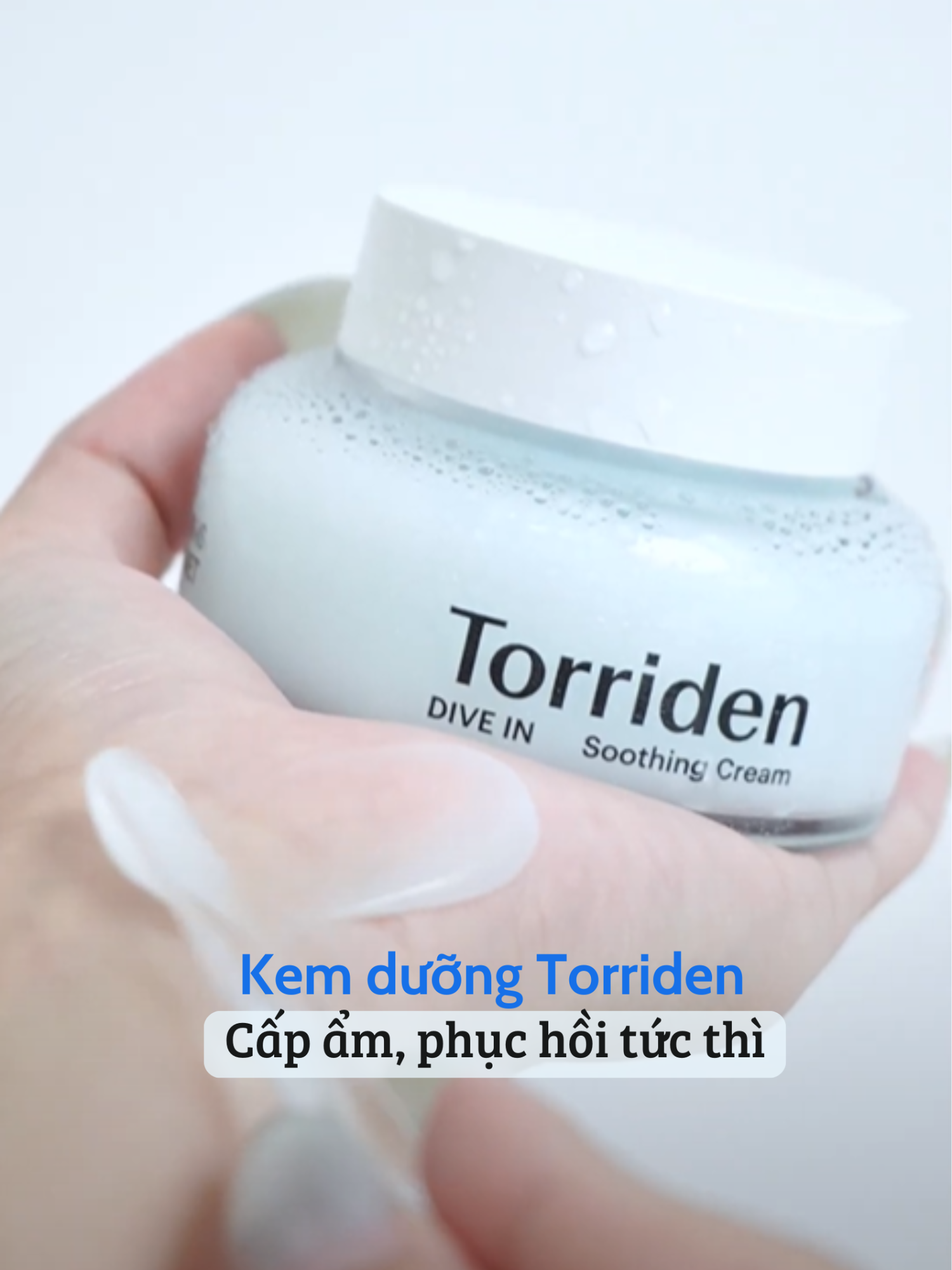 S.iêu phẩm trong làng dưỡng ẩm gọi tên Kem dưỡng Torriden dive-in #duongam #duongda #torriden #kemduong #skincare