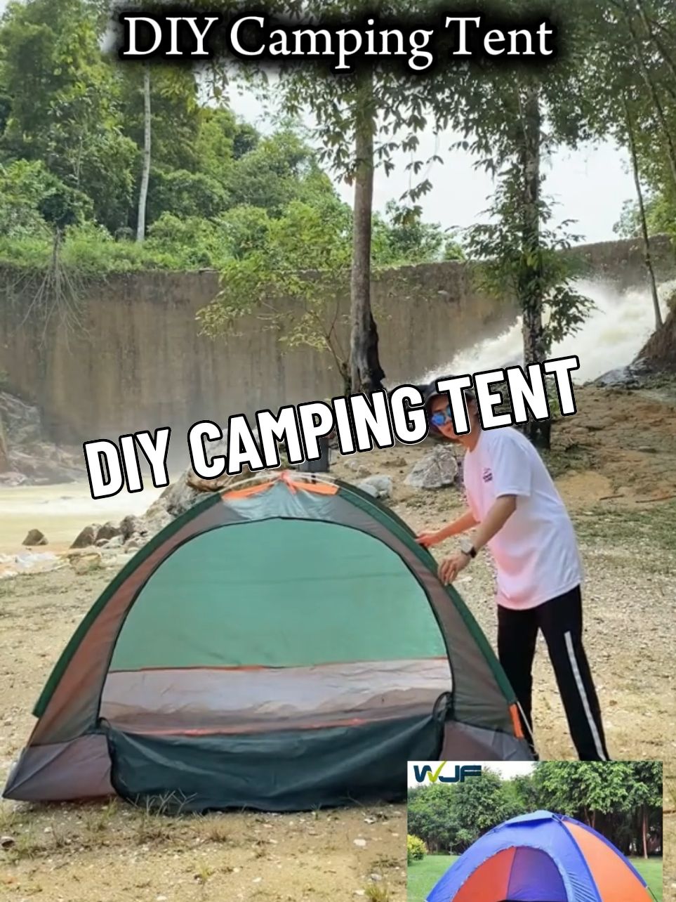 Affordable na, high quality pa! Sulit na sulit sa presyo.Maganda ang design, mukhang mamahalin at premium. #campingtent  #Camping Tent Kiss  #tent  #campingtents 