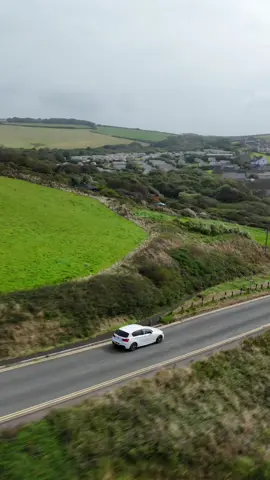 Seaside drive, seen from above 🚁 #fyp #fy #foryou #bmw #car #drone #dji #djimini4pro 