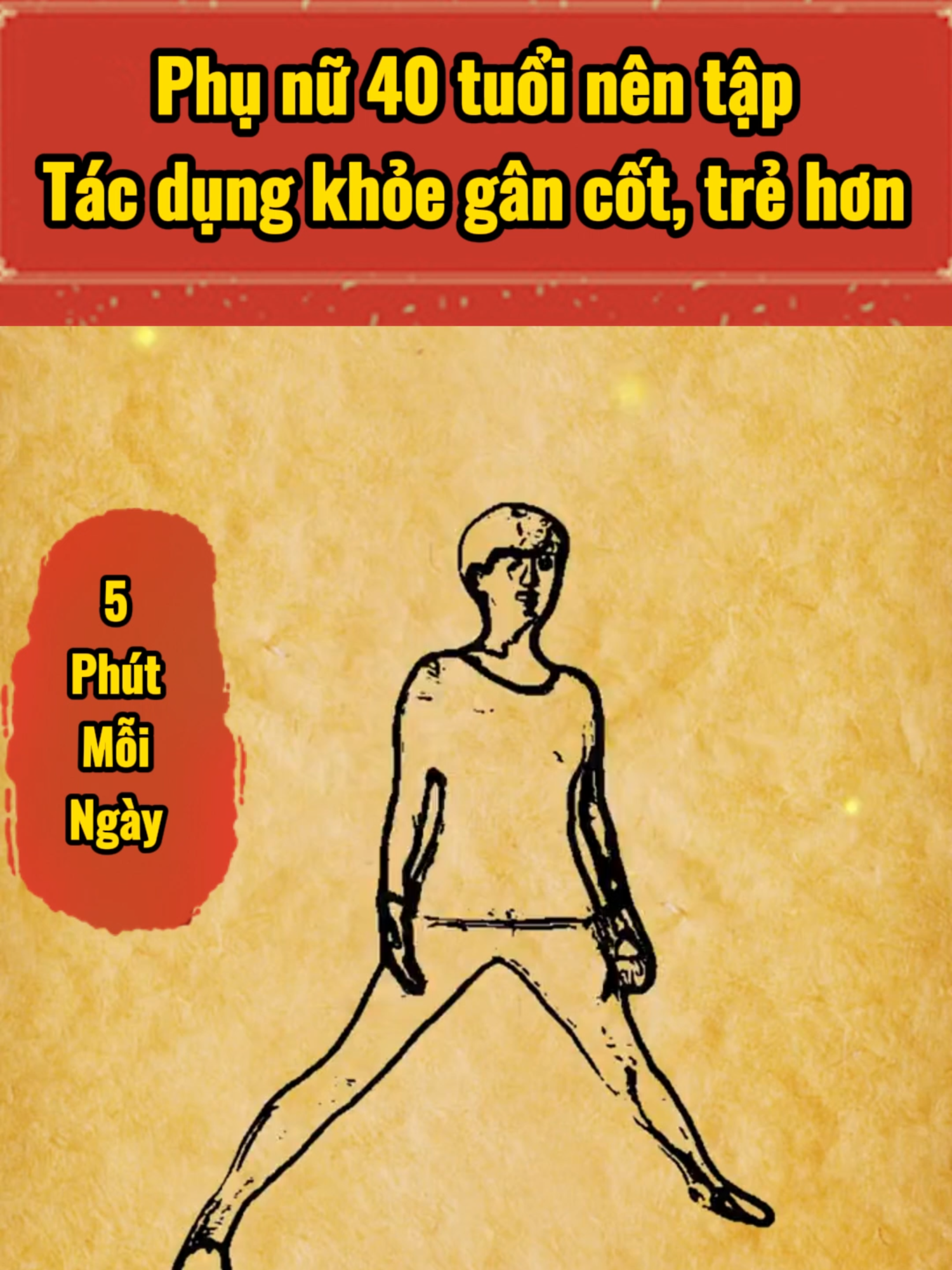 5 phút mỗi ngày, phụ nữ 40 tuổi nên tập, tác dụng khỏe gân cốt, trẻ hơn#songkhoe#songkhoe247 #songkhoemoingay #songkhoe247♥️ #songkhoequatangchaucon #tramsacsuckhoe #suckhoechomoinguoi #suckhoechomoinguoi🍀 #suckhoesắcđẹp#suckhoegiadinh #xuhuong #trending #trendingvideo #trendingtiktok #trendingreels #tiktok #tiktokindia #tiktokviral #theduc #theducthethao #theductainha #thethao247 #thethaovn #thethaovietnam #short #shorts #tiktokvn