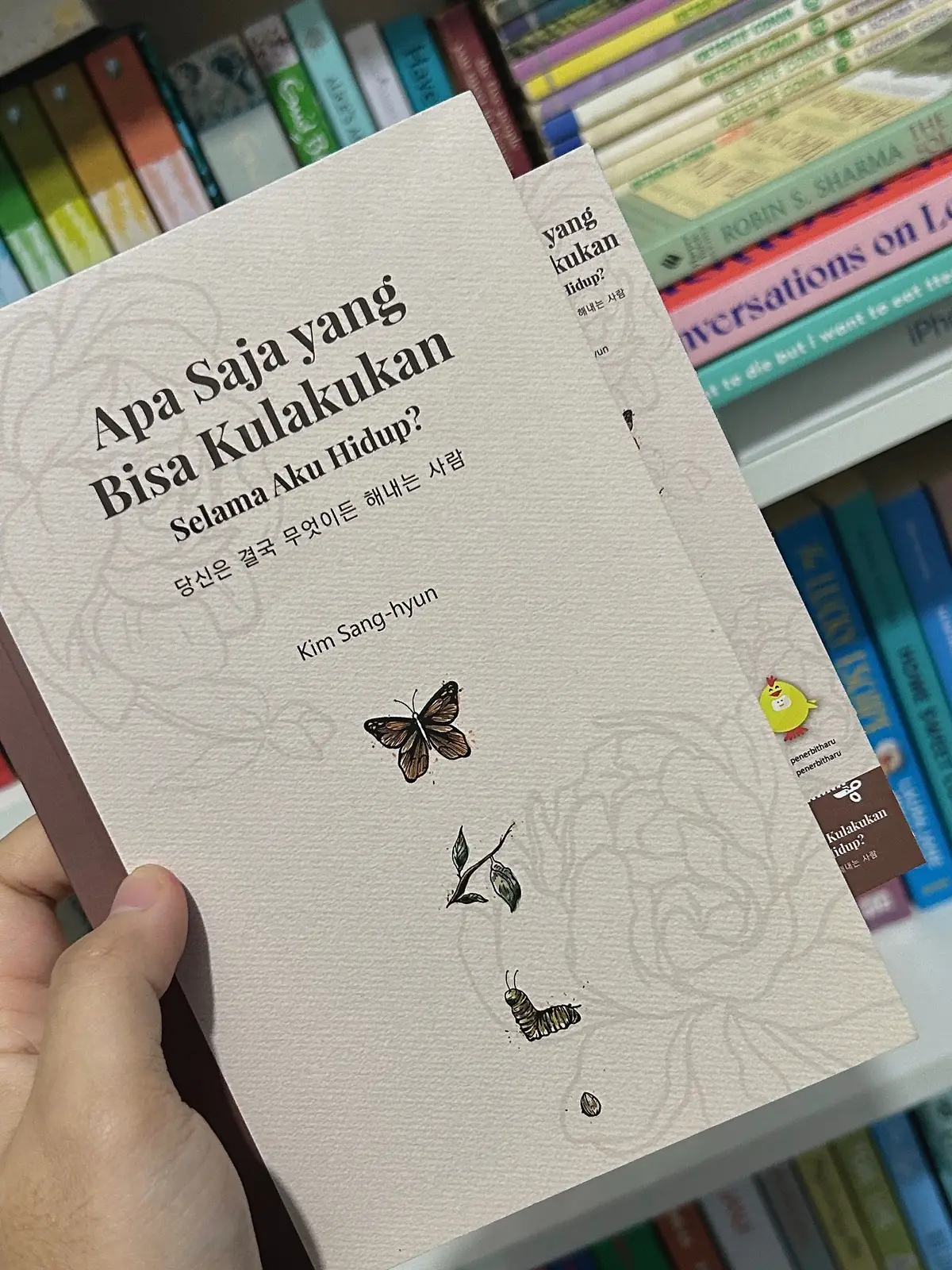 Thank you @penerbitharu for sending this bookmail. #books #BookTok #bookish #penerbitharu #kimsanghyun #nonfiction #motivationbooks 