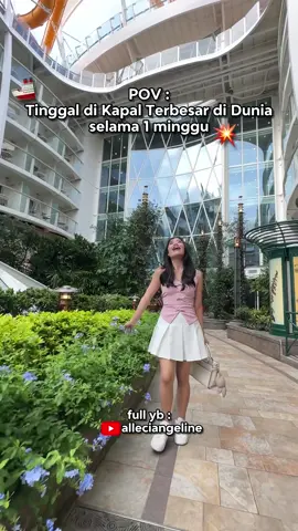 VLOG IS COMING UP THIS WEEK!🔥🔥 stay tune!! #CiciKeEropa #CiciNaikCruise #SerunyaLiburan #SerunyaIndonesia #LiburanBisaDiatur #Serunya2024 #SerunyaKuliner #SerunyadiTikTok #travel #TravelTips #MenuViral #fyp #trending #RoyalCaribbeanAsia #OasisoftheSeas 