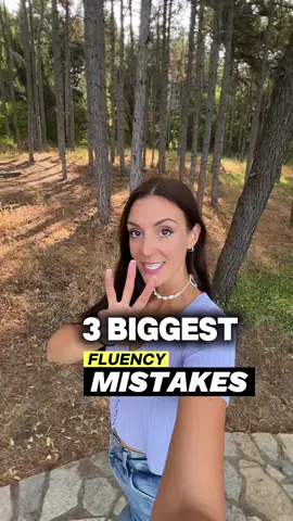 Are you making these fluency mistakes? #speakenglish #learn_english #zenfluentmaria #realenglish #englishteacher #englishconversation #tiktokenglish #naturalenglish 