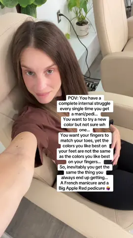 Please tell me I’m not the only one who goes through this every single time I get a manicure + pedicure 🤣 #manicures  #manicure  #pedicure  #nails  #pedicures 