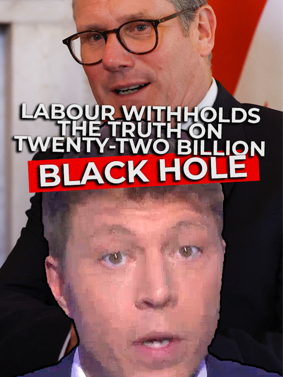 What Labour failed to tell you: Patrick Christys reveals that a large chunk of the twenty-two billion 'black hole' in the public's finances was used to pay illegal immigrants and unions #news #uknews #money #labour #labourparty #patrickchristys #gbnews