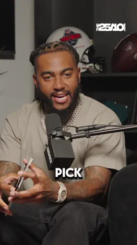DeSean Jackson asked Aaron Donald the toughest question of the entire episode… If you’re starting your team and you can only choose 1, which player are you picking: DJacc or Shady? 😅  Full episode is available now! Link in bio 📺 #ShadyMcCoy #DeSeanJackson #FlyEaglesFly  