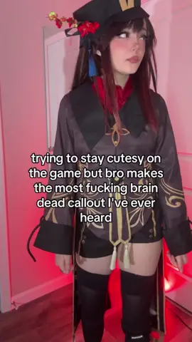 this is a joke I love my friends trust #hutao #cosplay #hutaocosplay #GenshinImpact #hutaogenshin #crossdress 
