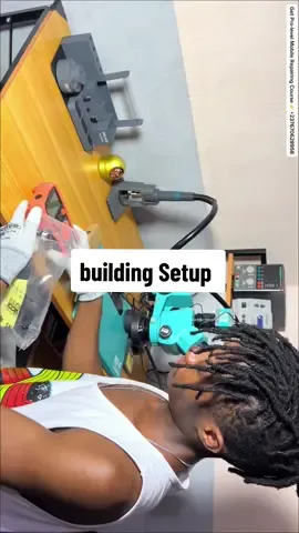 How I Build My Mobile Repairing Setup #phonerepair #sergesmiketechs #fyppppppppppppppppppppppp #circuit #ic ##mobilerepair #repair #tech #setup  #workshop