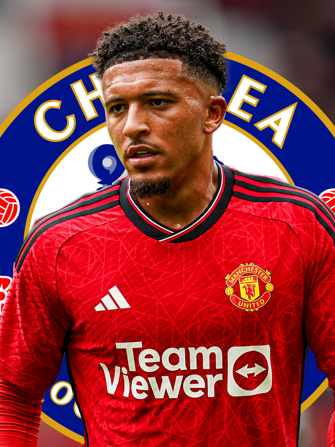 Chelsea make an offer for Jadon Sancho 💰🔵 #chelsea #manchesterunited #deadlineday #transfernews #PremierLeague