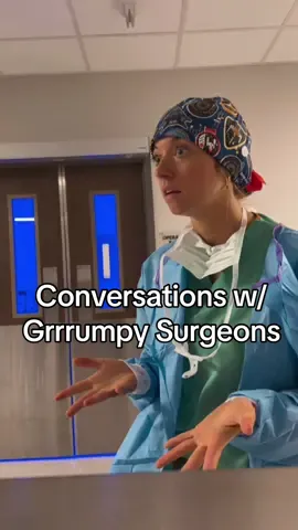 A lot of surgeons are super chill but some can be mr. grumpy pants and dont know how to communicate, but thats why they have us 🤗🦖 #fyp #foryou #foryoupage #cst #scrubtech #medical #healthcareworker #hospitallife #surgerylife #worklife #scrubs #surgicaltechnologist #doctorsoftiktok #surgery #surgerytiktok #nursesoftiktok #nurse 