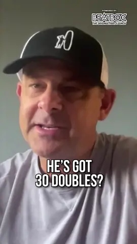 Aaron Boone has seen a good amount of 30+ double seasons as Yankees manager Presented by @BeatBox Beverages🧃  #yankees #newyork #baseball #MLB #sports