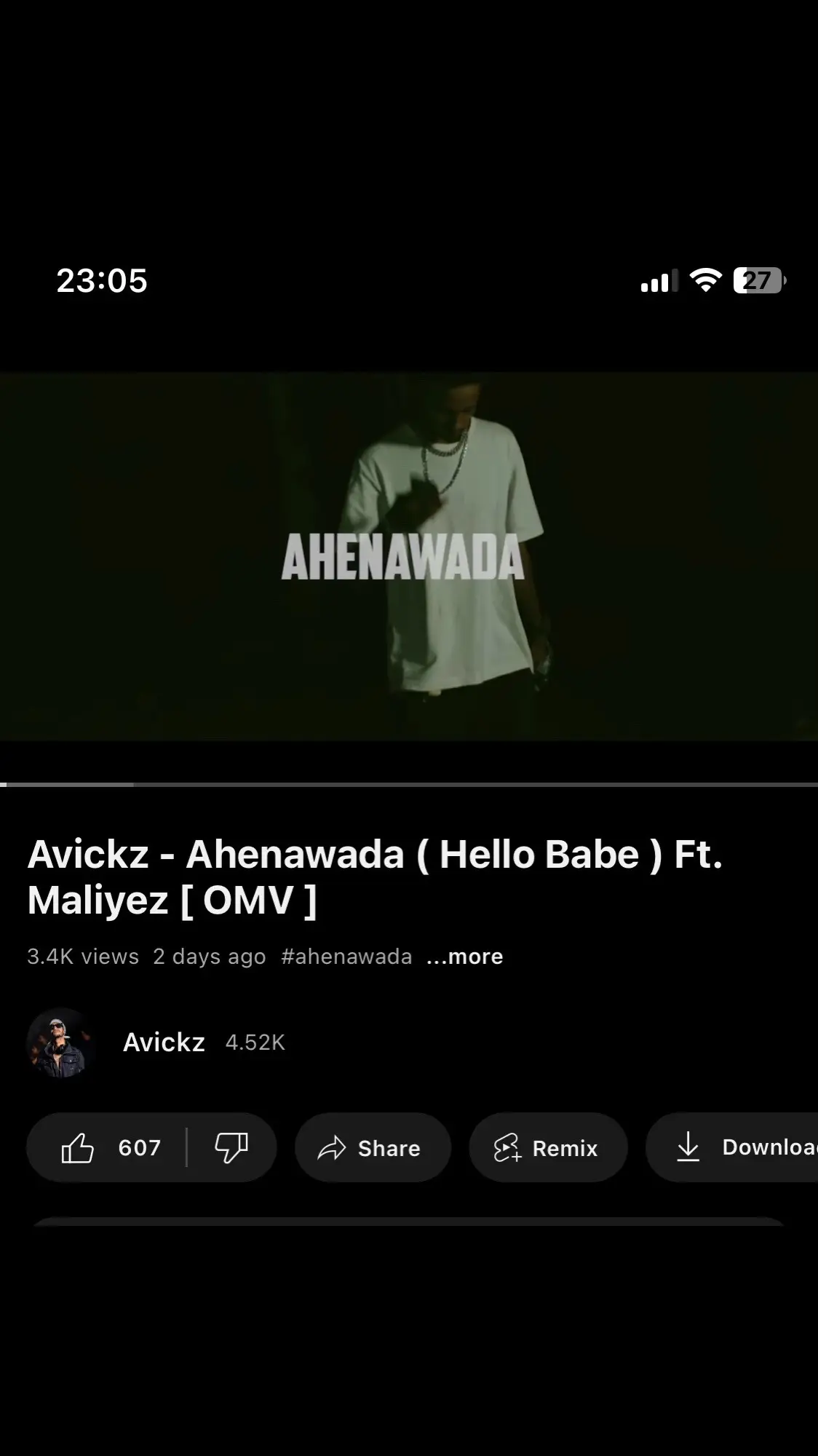 #hellobabe #avi #ඇහෙනවද #newrelease 