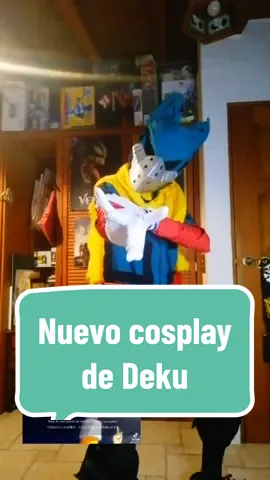 Un nuevo cosplay echo totalmente por mi 😁 #cosplay #deku #dekuvigilante #myheroacademia #herotoo 