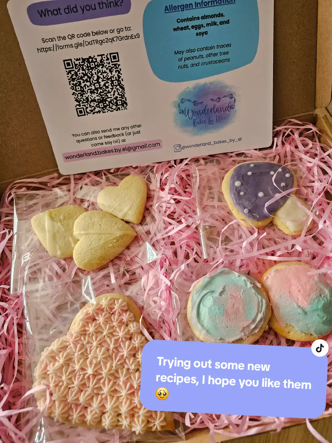 #homemade ##localfood #localbusiness #bakeryuk #homebakerybusiness #smallbusinesstiktok #shopsmall #SmallBusiness #supportlocal #sugarcookies #cookies #cookiebox #tastetester #taster #tasterbox #new #feedback #opinionsplease #treatbox #postaltreats #postaltreatsuk #cookiesoftiktok #frosting #bubblegum #sugaraddict #pastel #mushroom #wonderland #wonderlandbakes #wonderlandbakesbyel #wonderland_bakes_by_el #whimsical #whimsicalbakes #whimsicaltreats #treatyourself #treatyoself #tgif #fridayfeel #fridayfeeling #yespls #giveaway 