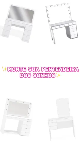 Monte sua penteadeira dos sonhos #fyp #penteadeira #fypシ #foryoupage #viral #vaiprofycaramba #makeup 