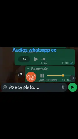 #Audioswhatsappecuador #Ecuador #nohayplata #quenoentiende
