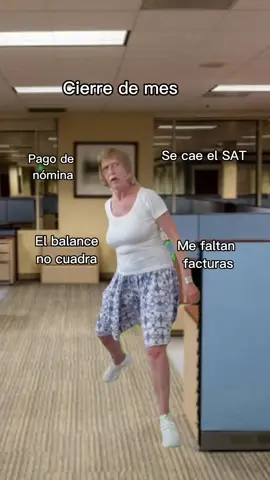 El conta cada fin de mes 😪 #integraconsorcio #findemes  #contabilidad  #memes #foryourfeed #crazyladydancing 