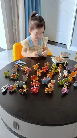 Combo 100 bộ ghép hình 3D động vật cho bé.#ghephinh3d #ghephinhchobe #ghephinh 