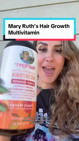 This is the best hair growth liquid multi vitamins! The flavor is amazing! #multivitamin #multivitamins #maryruthsorganics #hairloss #haircare #hairvitamins 