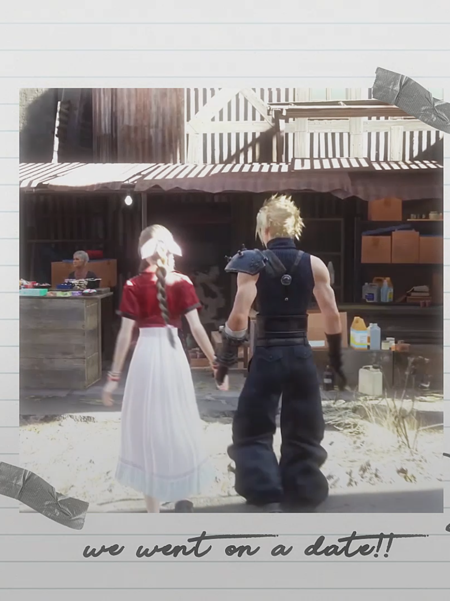 my babies #clerith #clerithedit #ff7 #finalfantasy #finalfantasy7 #cloud #cloudstrife #cloudedit #aerith #aerithgainsborough #aerithedit #ship #couple #edit #aftereffects #fyp #tiktok #viral #ship