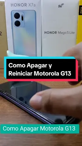 #moviles #motorola #tecnologia #celular Como Apagar o Reiniciar Motorola G13 