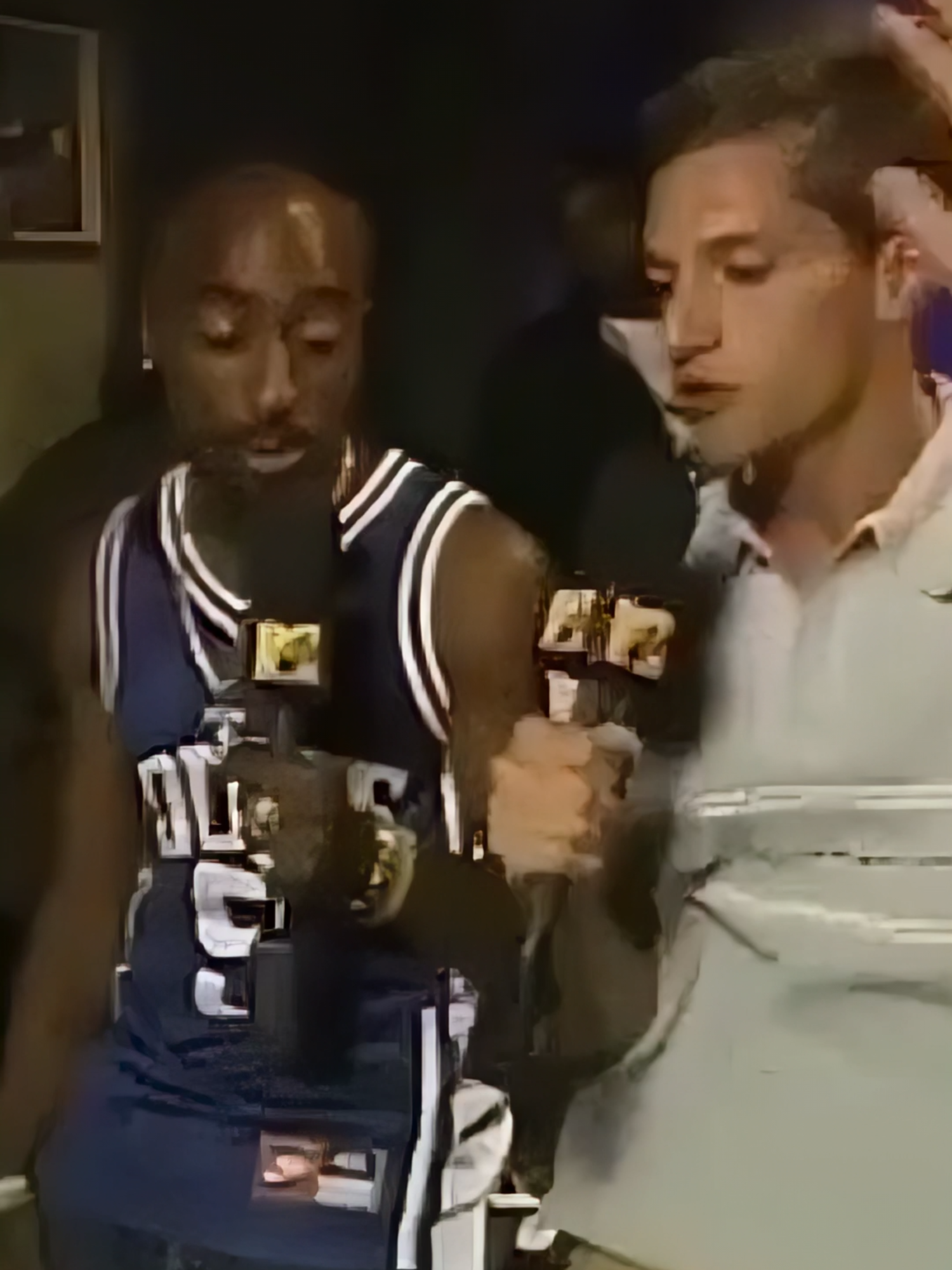 The Time Simon Rex Interviewed Tupac While Stoned In 1996, Simon Rex, then a fresh-faced VJ for MTV, found himself in an unforgettable situation—one that he’d later recount with a mix of humor and embarrassment. Fresh off hosting an event, Rex was offered some marijuana by his boss, who assured him that his work for the day was done. Thinking it was time to unwind, Rex accepted the offer and got high. Little did he know, his day was far from over. Just as Rex began to settle into his altered state, word came through that Tupac Shakur had arrived at the event. Tupac, one of the most electrifying and unpredictable figures in hip-hop, was there for an interview. And, as fate would have it, the responsibility of conducting that interview fell squarely on the shoulders of a stoned Simon Rex. Rex tried to explain his situation, telling his bosses that he was too high to conduct the interview. But there was no getting out of it. The cameras were set, Tupac was ready, and Rex had to pull it together. The resulting interview was, by Rex’s own admission, a blur. Struggling to keep his composure, he did his best to match Tupac’s energy and charisma, but it was no easy feat. Tupac, sharp and quick-witted as always, seemed to pick up on Rex’s condition, though he played along with a certain degree of amused tolerance. The interview went down in MTV lore as one of the more surreal moments in the network’s history. For Rex, it was a lesson in the unpredictable nature of live television and a reminder that in the world of showbiz, you never really know when the day is done.