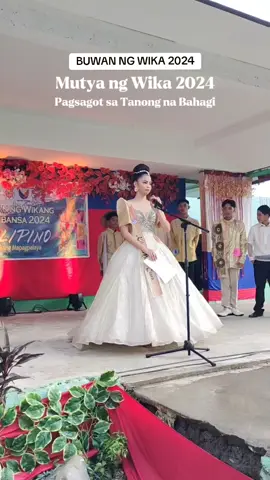 Mutya ng Wika 2024 - Maria KC Z. Bautista 👑 #proudadviserhere #BuwanNgWika2024 #MutyaNgWika2024 #grade7 