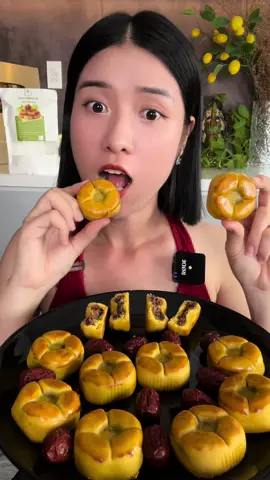 Bánh nướng óc chó táo đỏ#xuhuong #mukbang #trending #vairal #greenvn#banhchalataodo 
