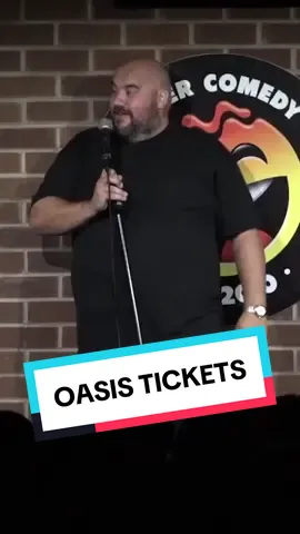 Oasis tickets 😂 #robthomas #hotwatercomedy #standup #fyp #funny #paulsmithcomedy #uk #foryoupage #foryou #silly #hilarious
