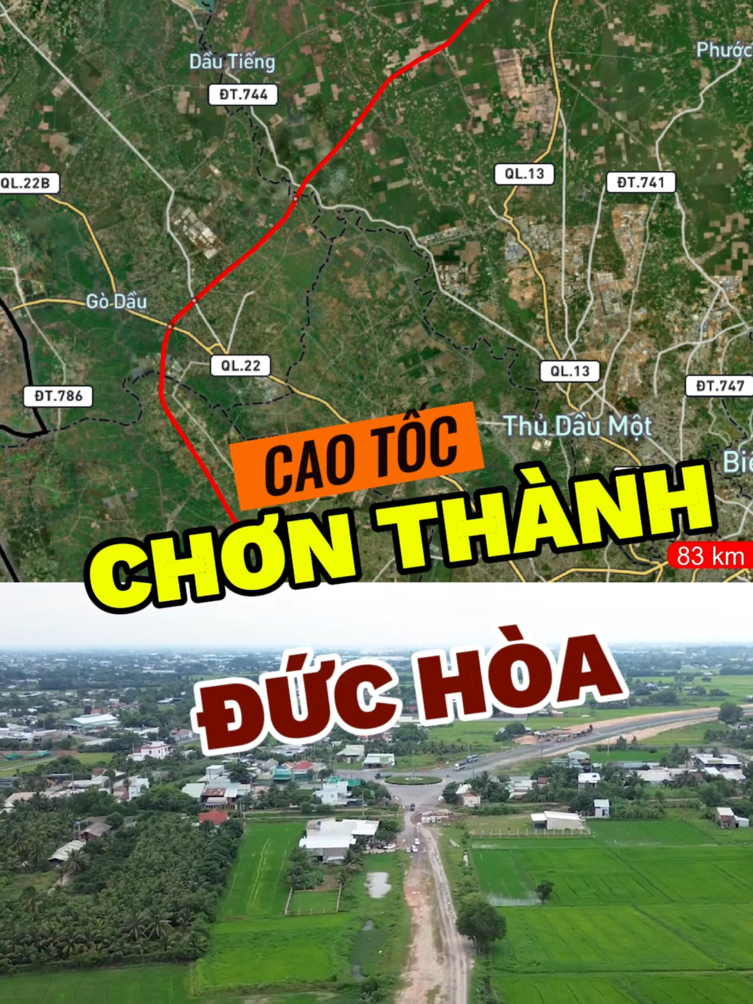 Cao tốc Chơn Thành Đức Hòa sẽ khánh thành vào dịp lễ 30 tháng 4 năm 2025 #xuhuong #caotocchonthanhduchoa #duonghochiminh #sanbdsmiennam #ngayquockhanh #binhduong #binhphuoc #longan #tayninh