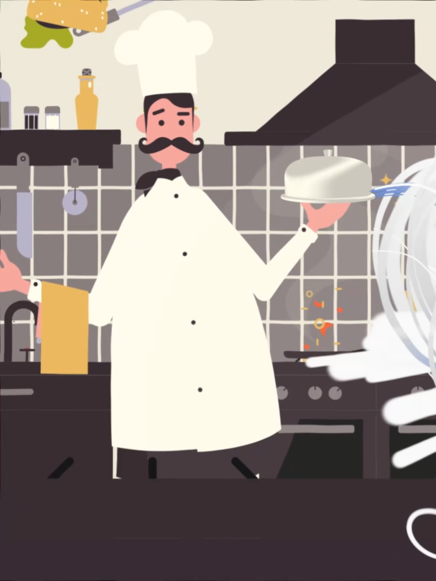 Restaurant Intro #logo #logodesign #logoname #intro #instagram #introvideo #görselefekt #adobe #adobeaftereffect #efekt #animasyon