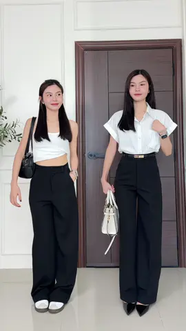 Brinley🖤✨ กระบอกใหญ่เอวสูง ผ้ายืดหยุ่นใส่สบาย เก็บหน้าท้องดีมากค่า #TikTokShopช้อปกันวันเงินออก #ช้อปกันวันเงินออก #OOTD 