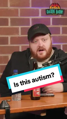Is this Autism? 😂 Taken from EP142 EARLY ACCESS TO THIS EPISODE ON PATREON NOW! #Hotwatercomedy #hwgreenroompod #fyp #foryoupage #foryou #funny #podcast #silly #uk #comedy #hilarious #jamiehutchinson #tonycarroll