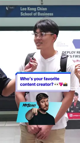 We hit the streets again to find out SMU students’ favorite content creators! 🎥✨ Your turn—who’s your FAV content creator? Share it in the comments section! If you’re vibing with our content, don’t forget to follow for more cool stuff about chasing dreams and making it happen! ✨ And hey, our DMs are open for collabs and epic ideas—hit us up! 👀🚀 #theyoloproject