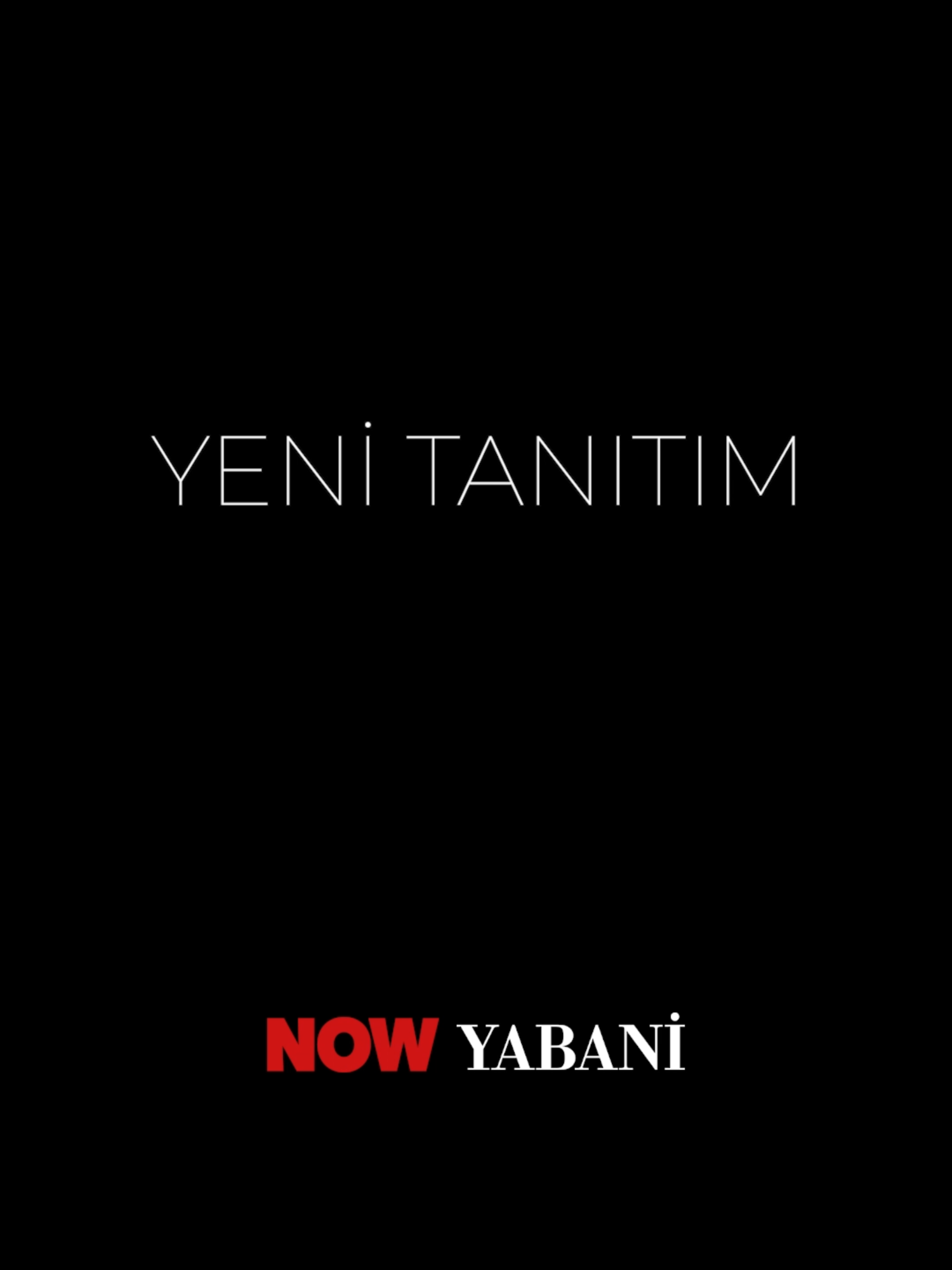 Bu akşam yeni bir tanıtımımız geliyor. Herkes takipte kalsın! 🙌🏻 #Yabani yeni sezonuyla yakında NOW’da. 🤍  @nowtvturkiye @ntcmedyatv