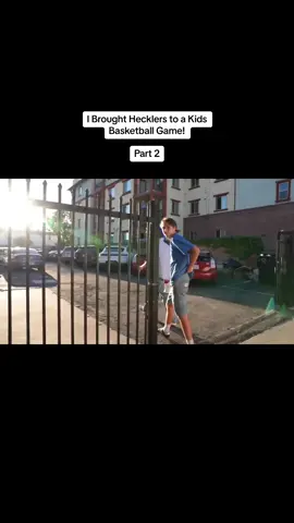 I Brought Hecklers to a Kids Basketball Game! Part 2 #fyp #foryou #foryoupage #fypシ 