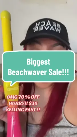 Get your beacwaiver at these amazing prices!!!  #beachwaver #beachwavercurls #beachwaverpartner #beachwavercurls #beachwavertok #hairtok #treasurefinds #touchdown #tiktokmademebuyit #fallfashion #fallfreshness #grwm #latinowned #halloweenlover #tiktokshopblackfriday #falldealsforyou 