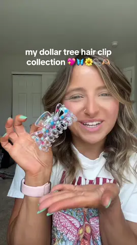 Replying to @Nora Harbour my hair clip collection from the dollar tree!! #dollartree #dollartreebeauty #dollartreehair #dollartreefinds #dollartreehaul #dollartreemusthaves #dollartreehacks #dollartreeshopping #shopwithme #newatthedollartree #scunci #scuncihair #marissainthemidwest #jawclips #clawclips @Dollar Tree @Scünci 