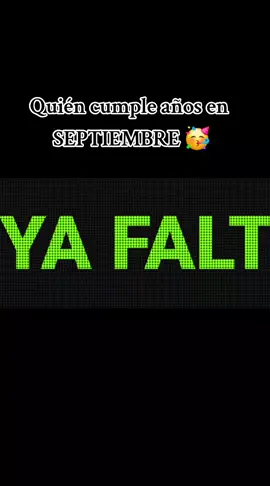 #felizcumpleaños #septiembre #parati #videoviral 