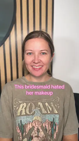 This bridesmaid was so rude about her makeup… what do we think?!😅 #makeup #mua #makeupartist #bridalmua #bridalmakeup #BeautyTok #bridesmaidmakeup #dmvmua #marylandmua 