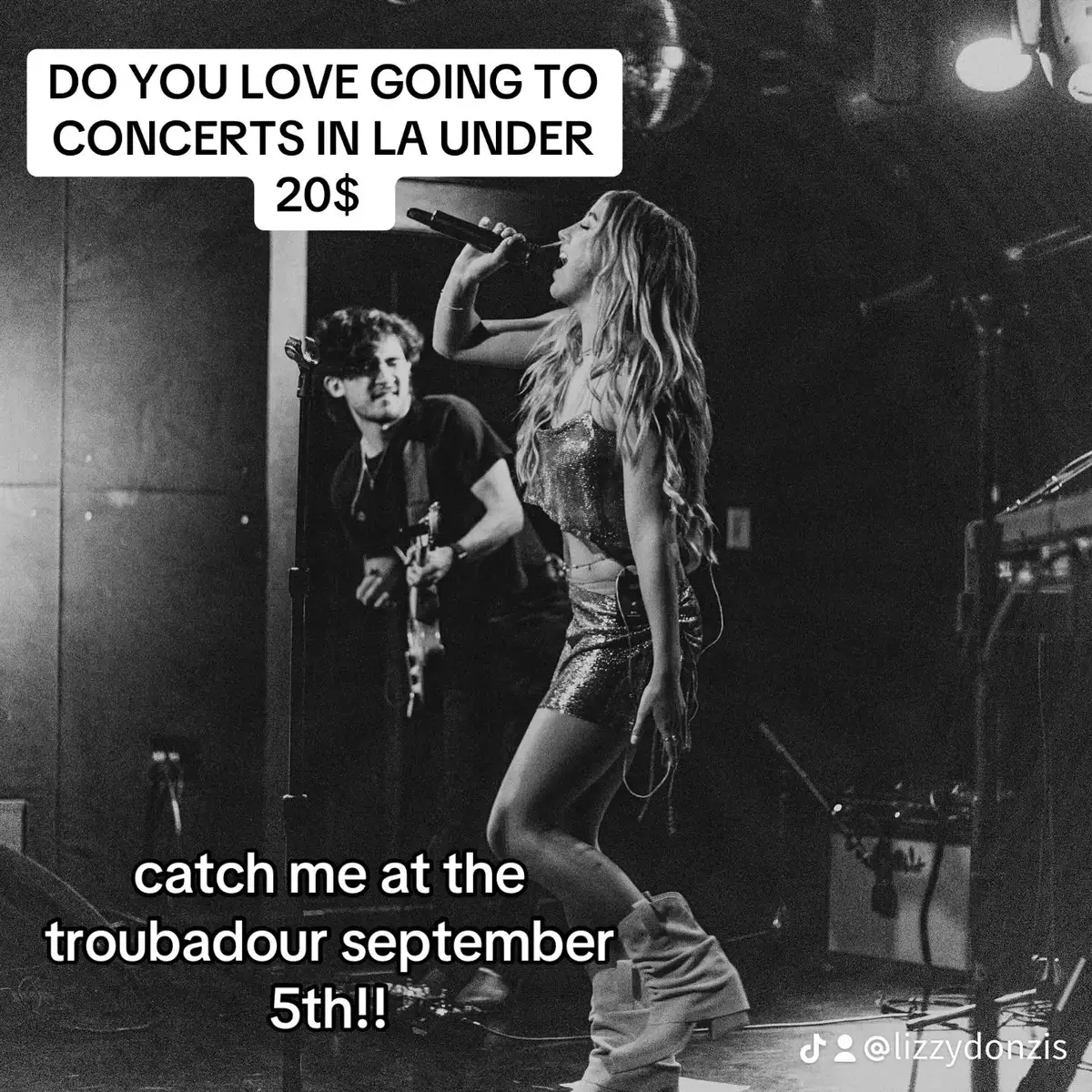 PLAYING MY 10th SHOW IN LA SEPTEMBER 5th at 8am!! pull up💋💋🐆🐆 #musician #poprock #cheapconcerts #erastour #singer #concert #fyp #music #lashows #singersongwriter #show #newartists 