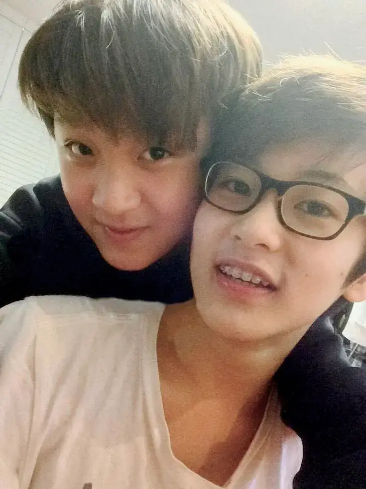 Mark and Hyuck's predebut moments make me emotional 🥹🥹 #marklee #donghyuck #nct #fyp 