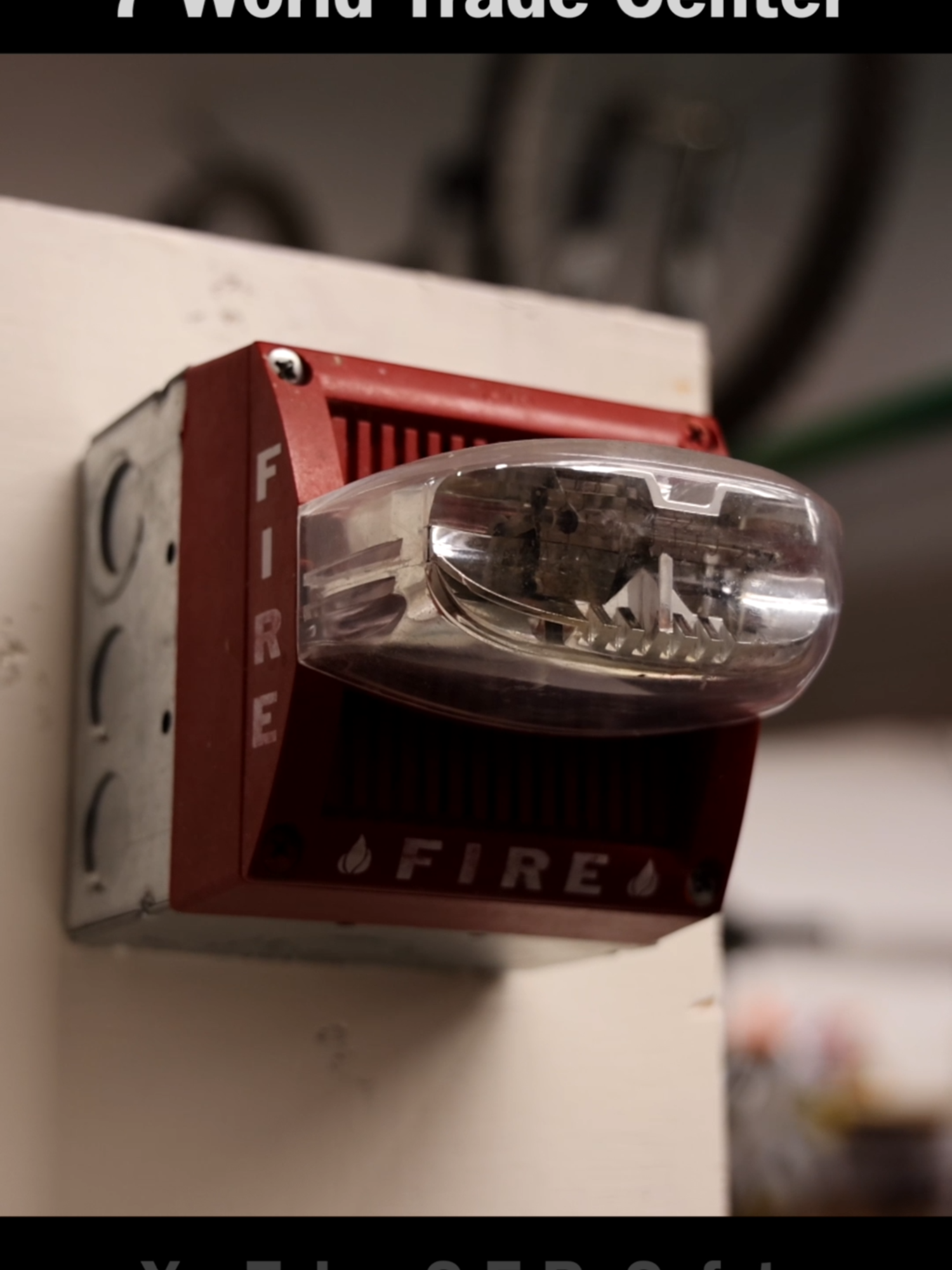 Fire alarm tones that saved lives on 9/11/2001. Check out the full video on my YouTube channel! #firealarm#firefighter#911#worldtradecenter#neverforget#foryou#fyp