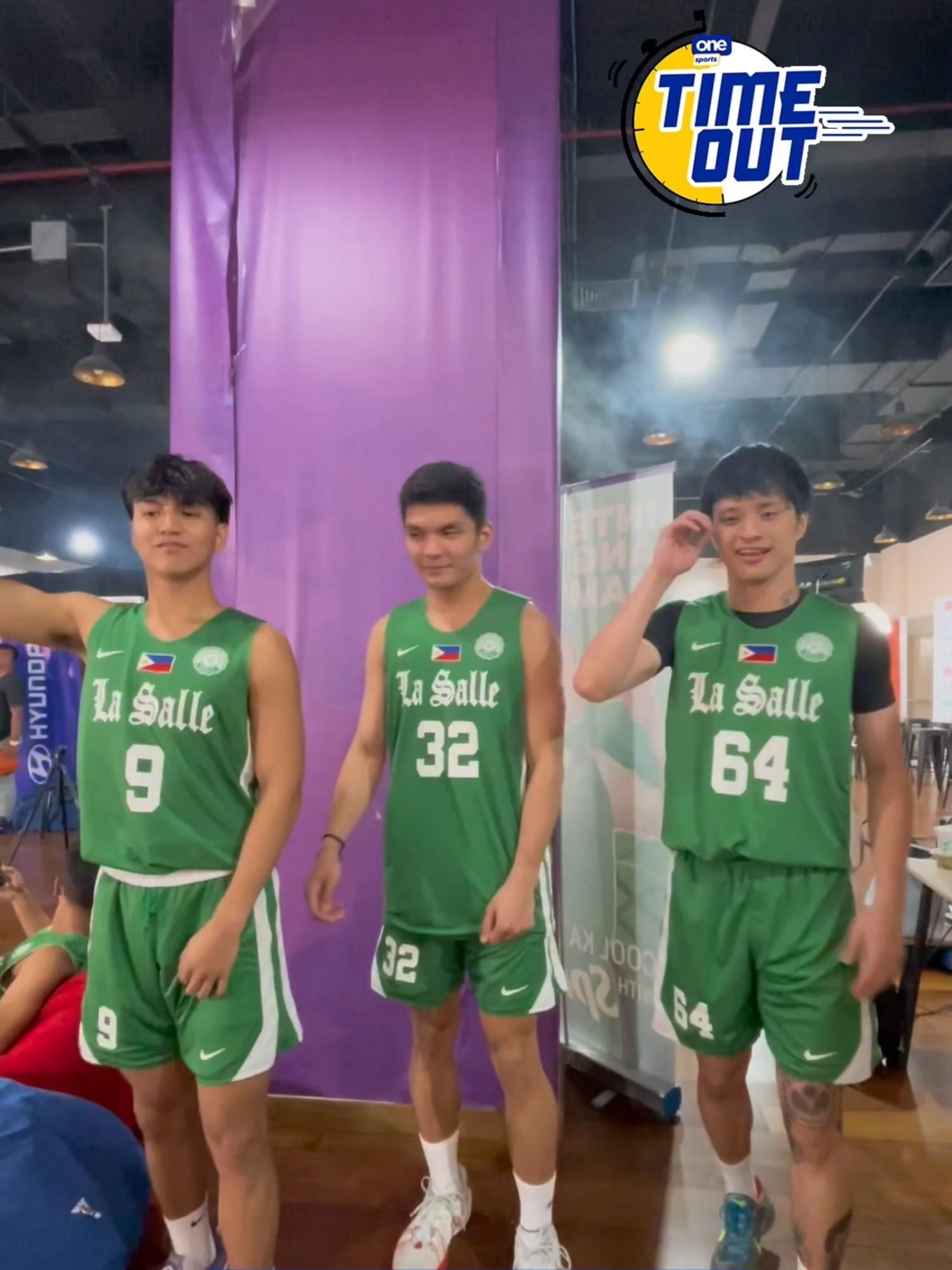 TIKTOKER ERA: UNLOCKED 🕺🏽 DLSU Green Archers’ EJ Gollena, Ethan Alian, and Justin Buenaventura show us some moves at their #UAAPSeason87 Content Day! #OneSports #StrongerBetterTogether #LegendsStartHere