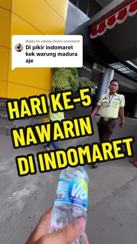 Replying to @Janisa diva Hari ke-5 nawarin Air Mineral ViCA di Indomaret. Kali ini tim sales Air Mineral ViCA langsung dateng ke DC Indomaret di Kemayoran. Apakah berhasil? #airmineral #indomaret #indomarettiktok #jualanditiktok #viral #fyp 