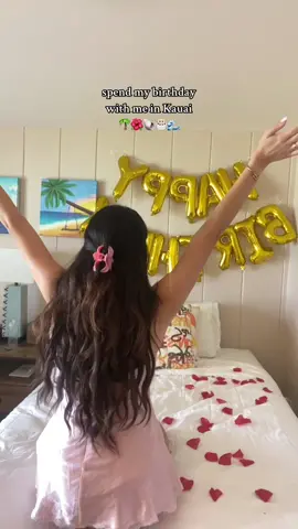 Relaxing birthday vlog🎂🌺🌴🌊 #vacay #hawaii #summervibes #summervacay 