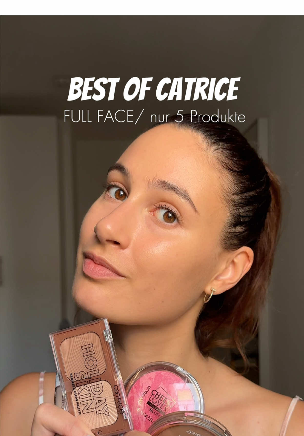 Best of Drogerie: Catrice Edition 💕 Full Face Makeup Tutorial mit nur 5 Produkten #makeuptutorial #catrice #drogeriemakeup #dmdeutschland #beauty #beautyhacks @Catrice Cosmetics 