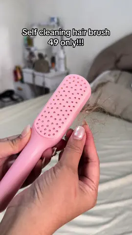 Self cleaning hair brush ba hanap mo? #selfcleaninghairbrush #hairbrush #hairbrushreccomendations 