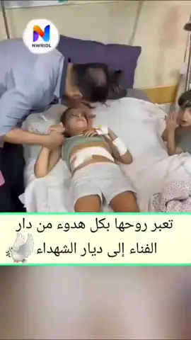 #من أحزن مارأيت الأب يمسك بيدها .. يخاطبها .. يسكن أوجاعها وهي تقول له: بابا هيو قرب، أنا مش شايفاك أنا شايفه ثنين !  ثم تغادر روحها الطاهرة .. كما في حديث خروج الروح المؤمنة ( فتخرج تسيل كما تسيل القطرة من في السقاء )